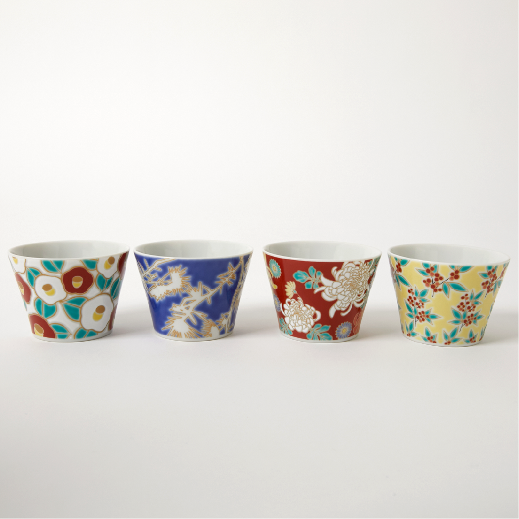 蕎麦猪口⑭4個セット TAKIMAKI 蕎麦猪口(そばちょこ)4個セット – TKMK