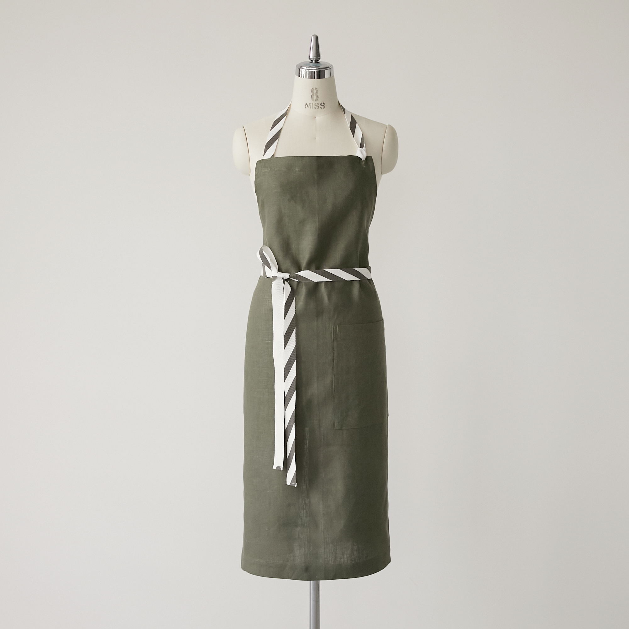 【新品未開封】滝沢眞規子 タキマキ エプロン グリーン TAKIMAKI ORIGINAL ORGANIC APRON / KHAKI