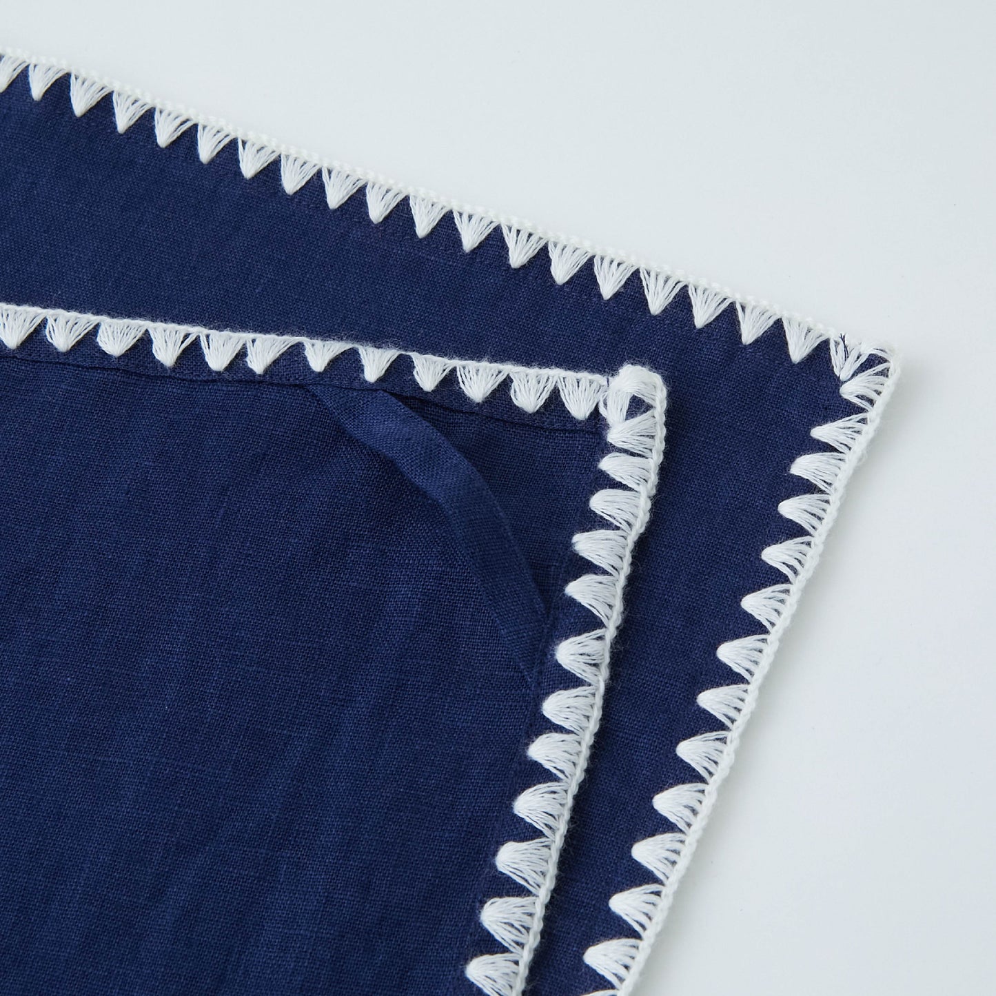 【4月24日~27日発送】TKMK ORIGINAL LINEN APRON / NAVY