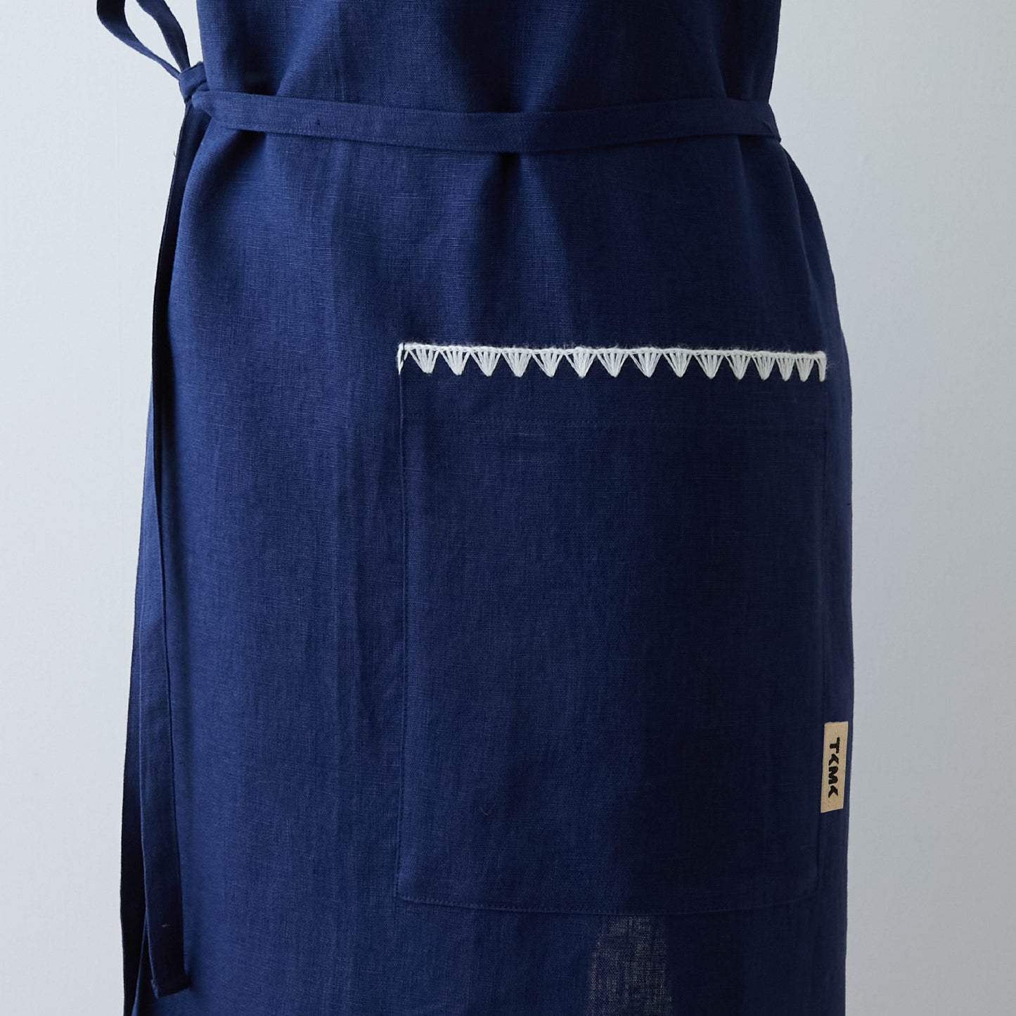 【4月24日~27日発送】TKMK ORIGINAL LINEN APRON / NAVY