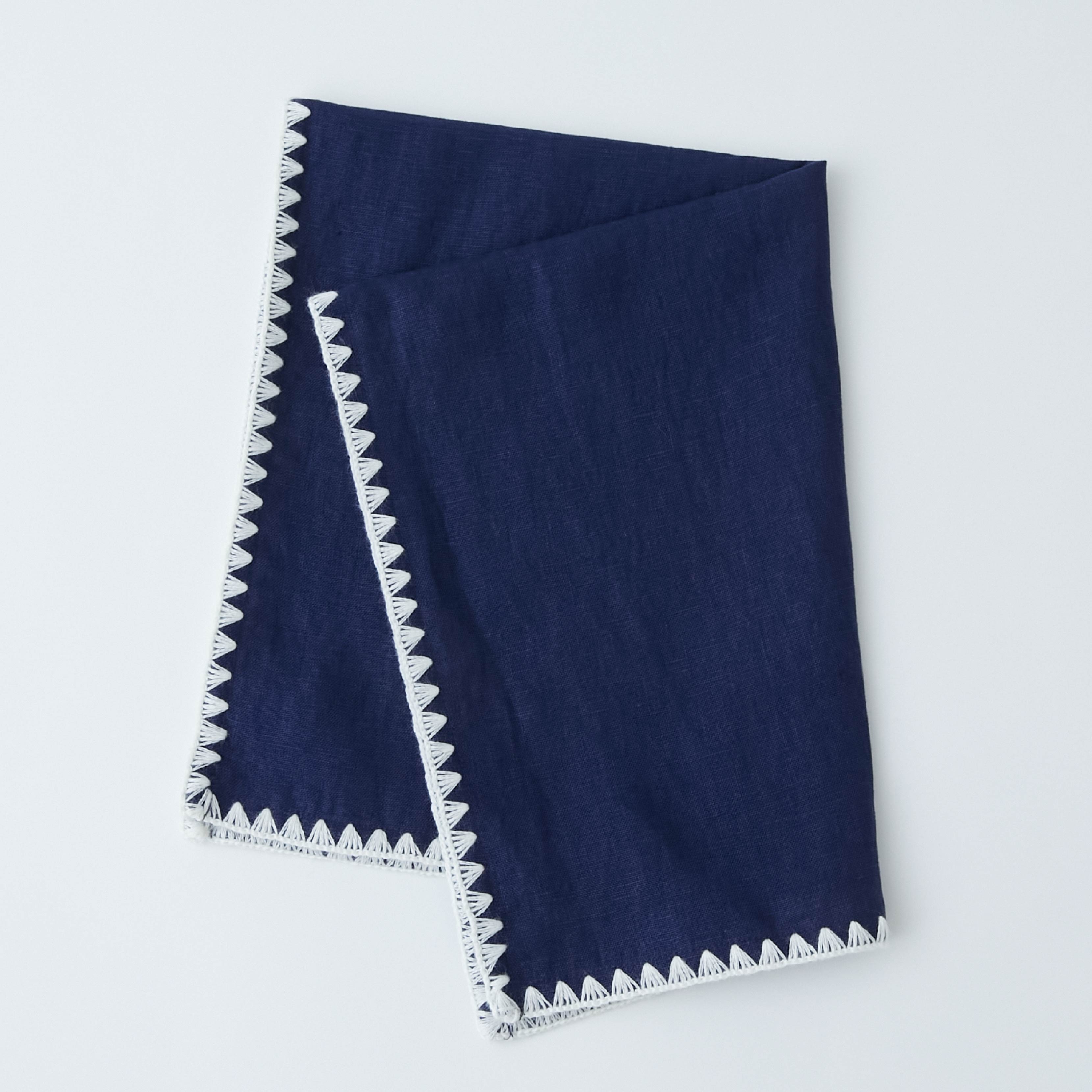 4月24日~27日発送】TKMK ORIGINAL LINEN APRON / NAVY – TKMK®