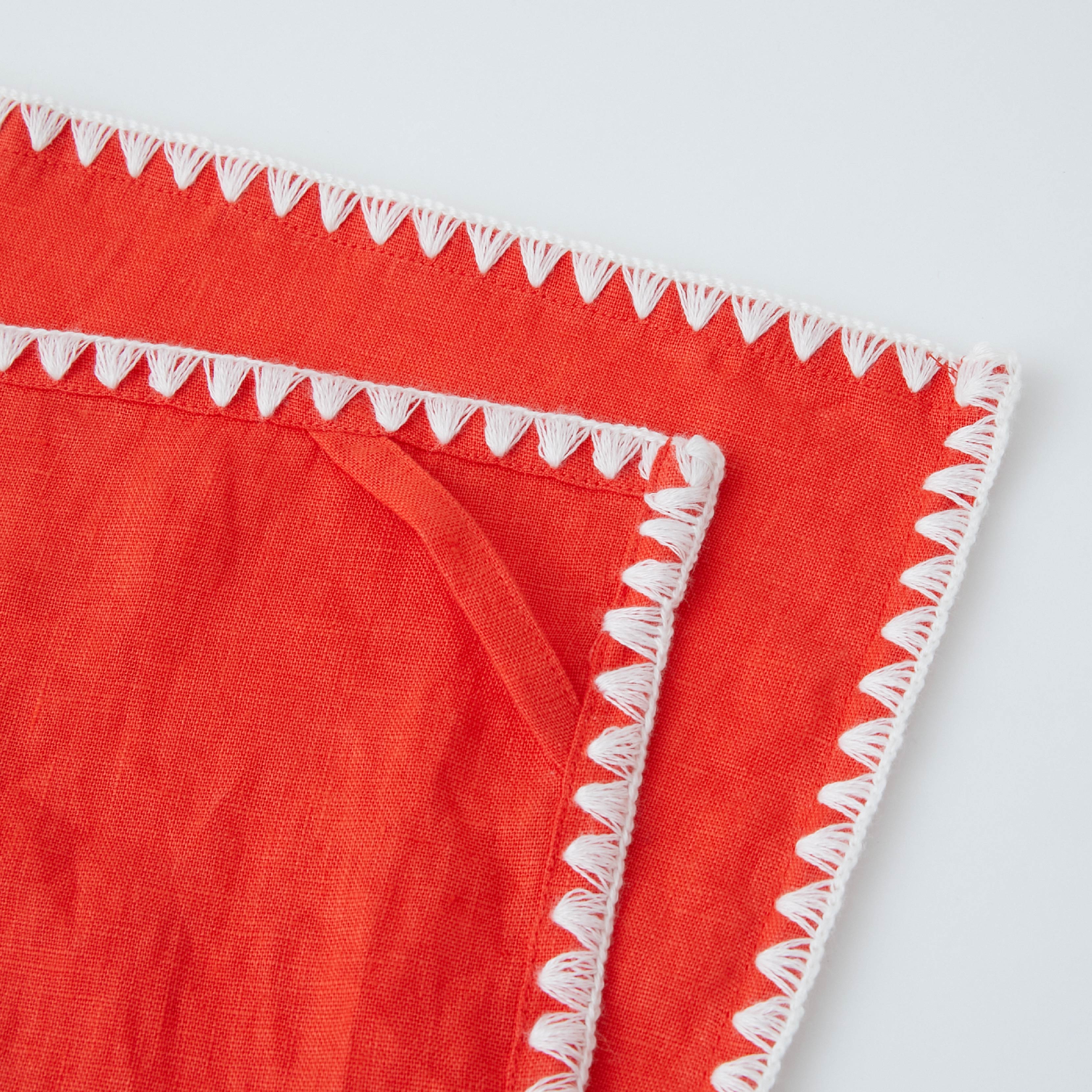 4月24日~27日発送】TKMK ORIGINAL LINEN APRON / ORANGE