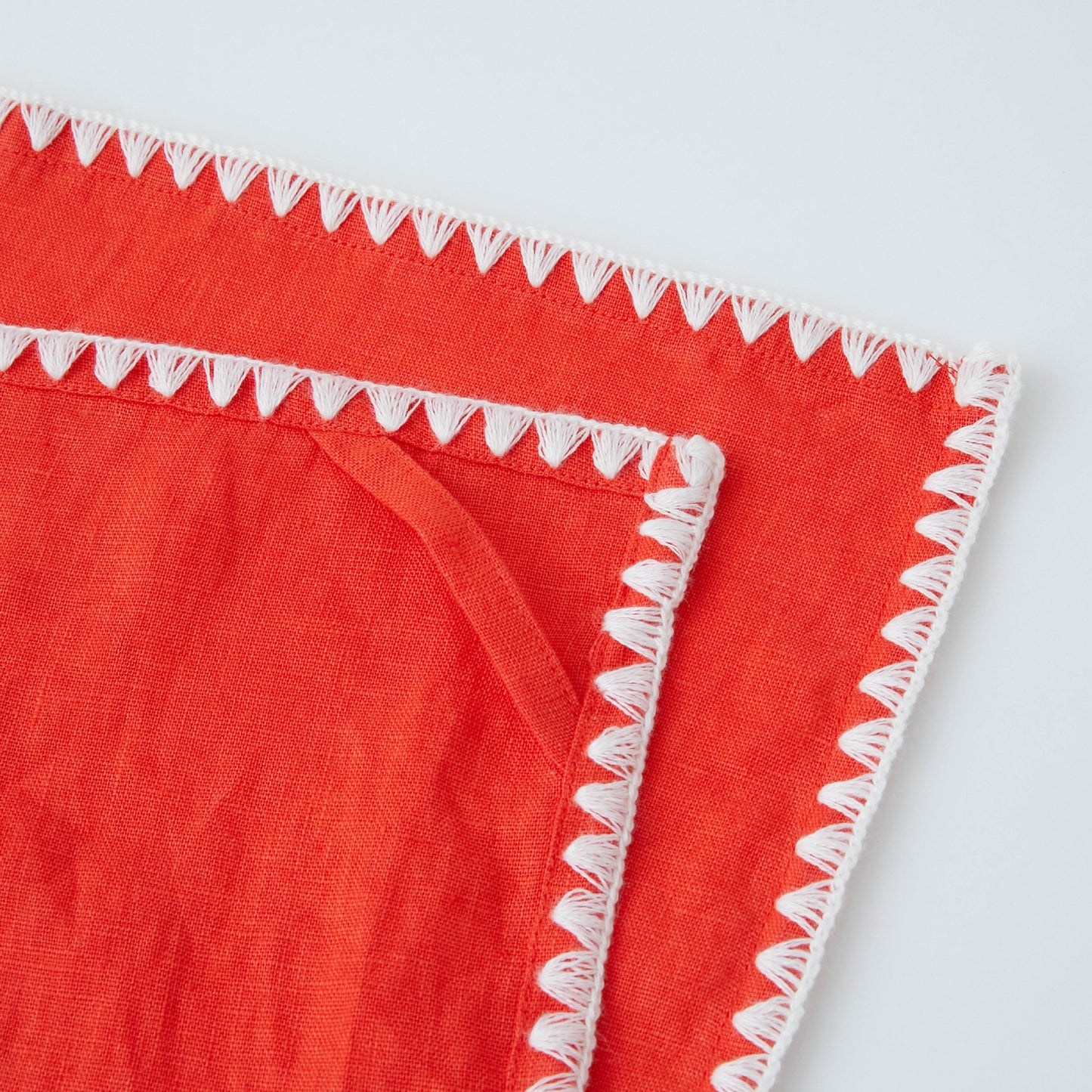 【4月24日~27日発送】TKMK ORIGINAL LINEN APRON / ORANGE