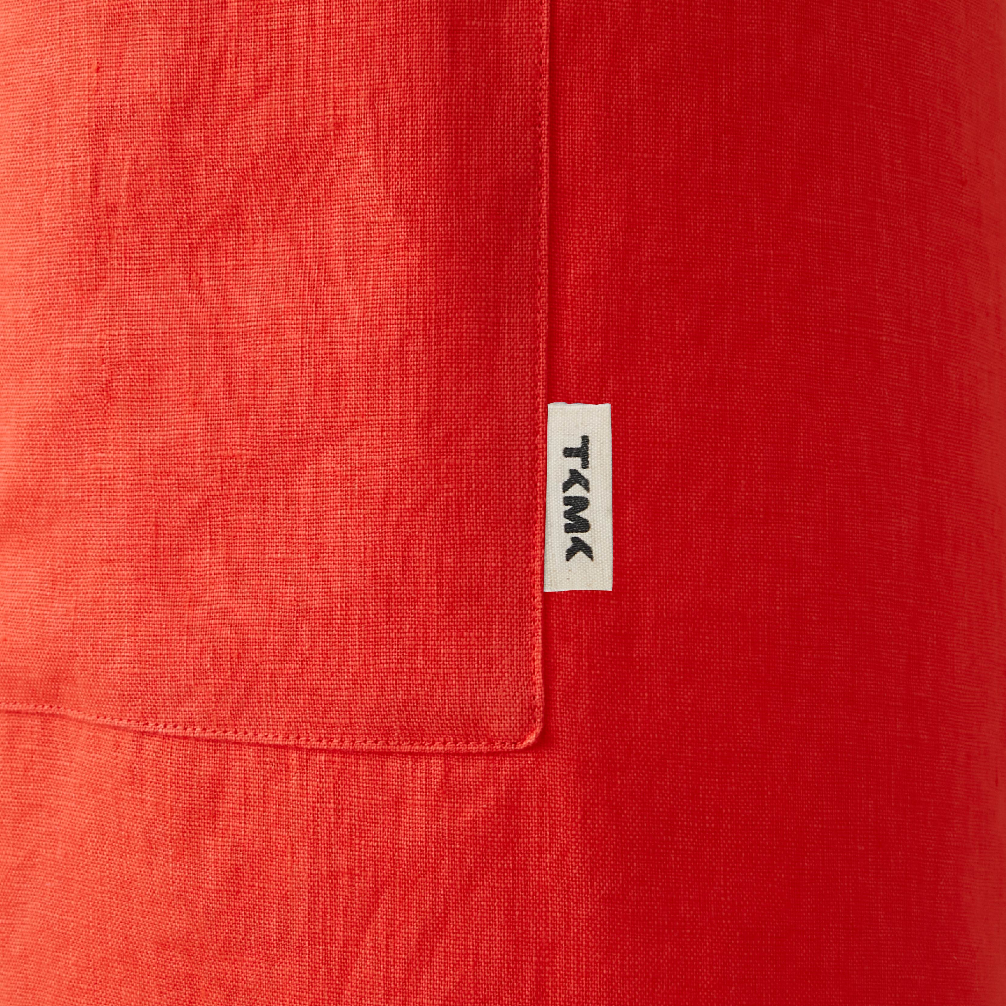 4月24日~27日発送】TKMK ORIGINAL LINEN APRON / ORANGE – TKMK®