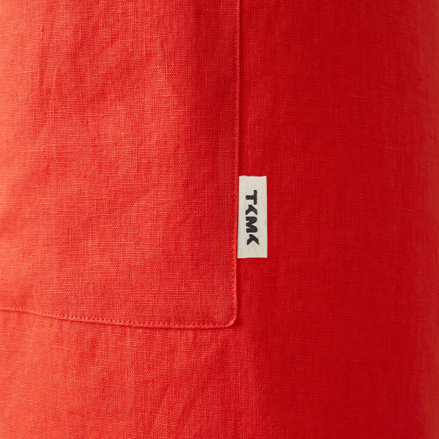 【4月24日~27日発送】TKMK ORIGINAL LINEN APRON / ORANGE