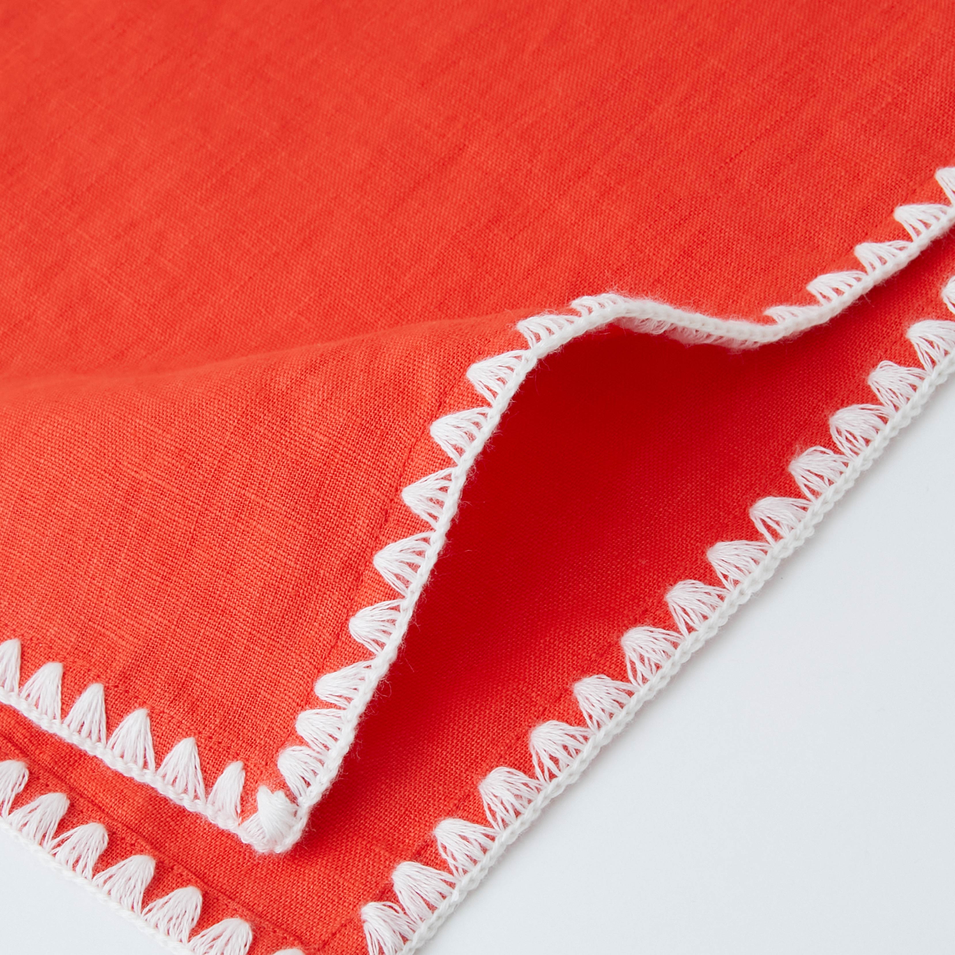 4月24日~27日発送】TKMK ORIGINAL LINEN APRON / ORANGE